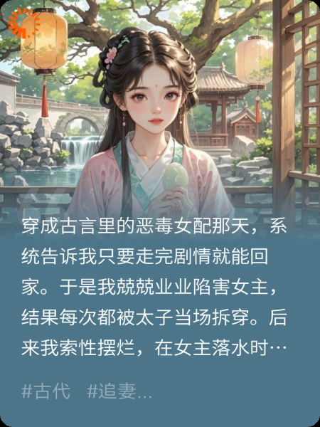恶毒女配不干了！太子他急了