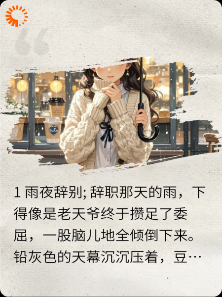 雨中借伞，邂逅爱情