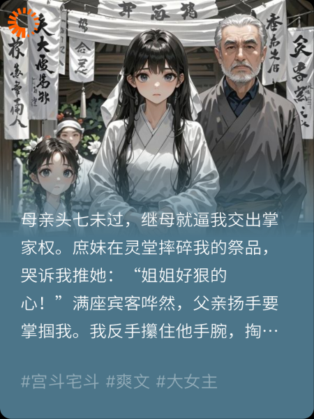 葬礼上，我手撕绿茶灭亲爹