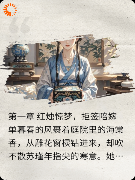 重生嫡女护好母亲嫁妆