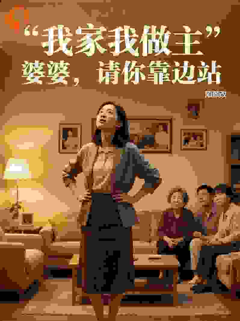我家我做主，婆婆请你自觉靠边站