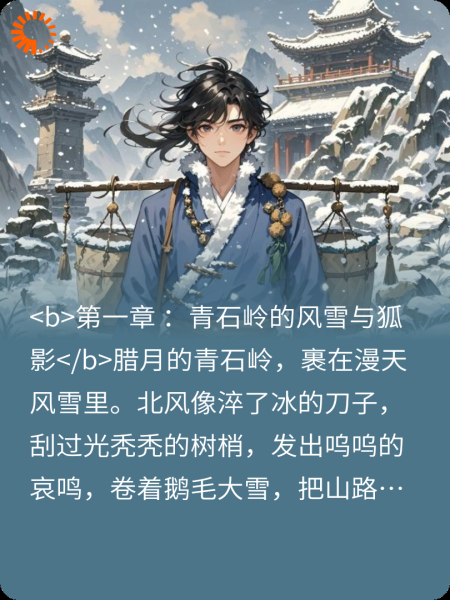 货郎和狐仙的约定