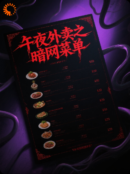 午夜外卖之暗网菜单