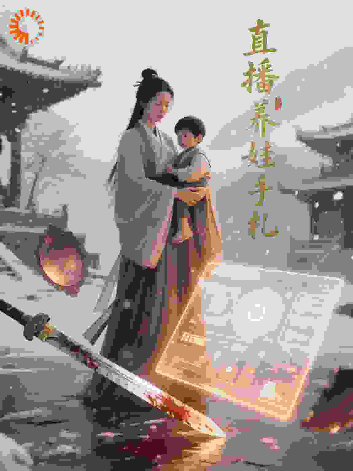 直播养娃手扎