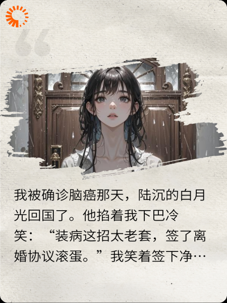 用五年恨我，换余生想我