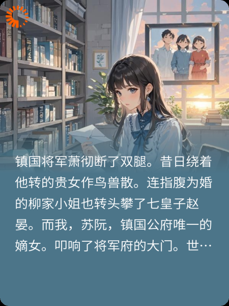 敲响断腿王爷的门，获得一片真心