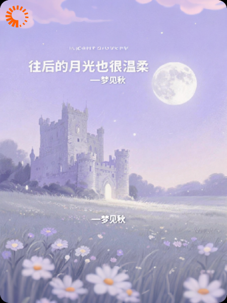 往后的月光也很温柔