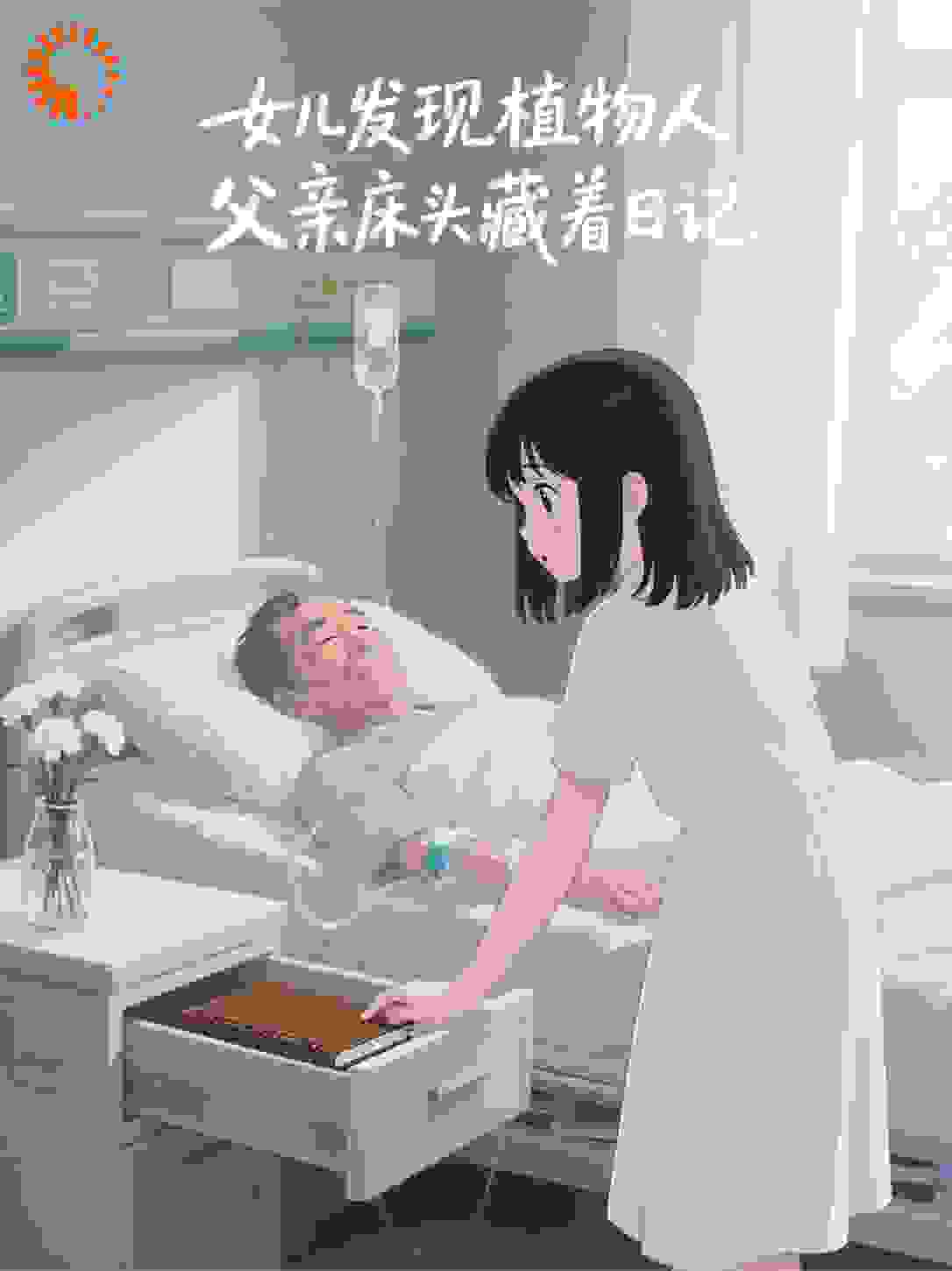 女儿发现植物人父亲床头藏着日记