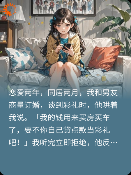 男友要我贷款娶自己