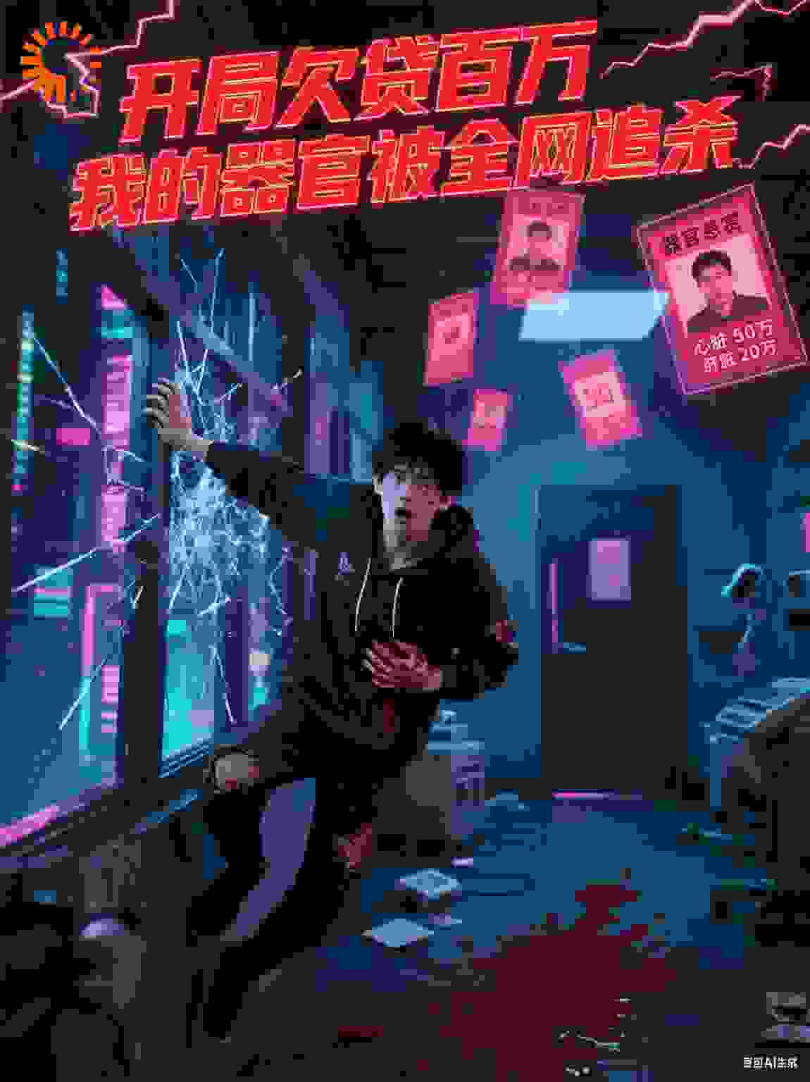 开局欠贷百万，我的器官被全网追杀