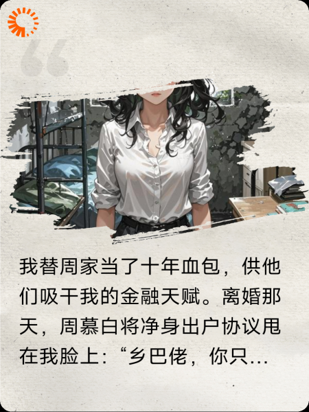 离婚当天，我让豪门跪着还钱