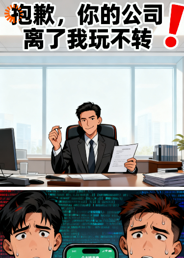 抱歉，你的公司离了我玩不转