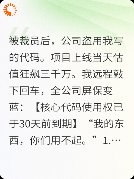 裁员后，我远程引爆三千万项目