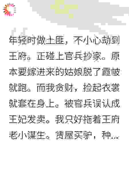 做土匪不小心劫到王府了