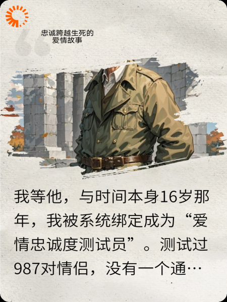 忠诚跨越生死的爱情故事