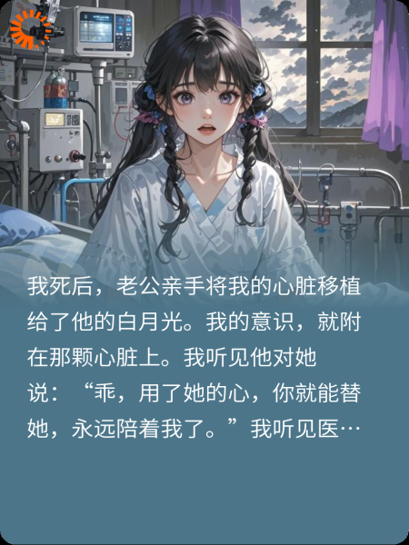 我死后，老公用我心脏救他白月光