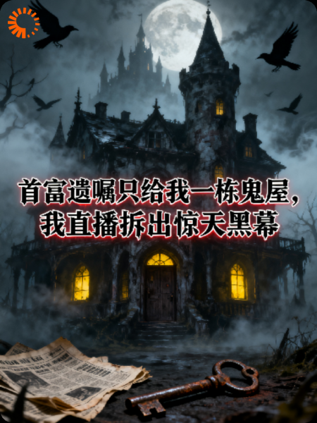 首富遗嘱只给我一栋鬼屋，我直播拆出惊天黑幕