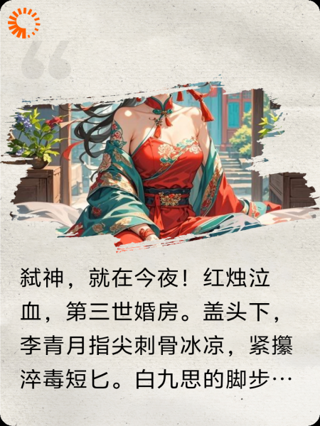 临江仙：三嫁玄尊，这次我弑神