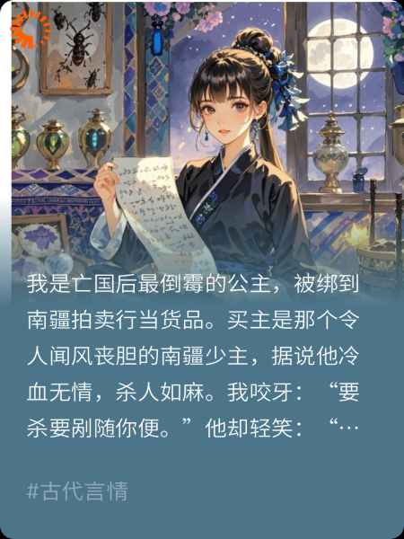 少主，你的人设崩了！