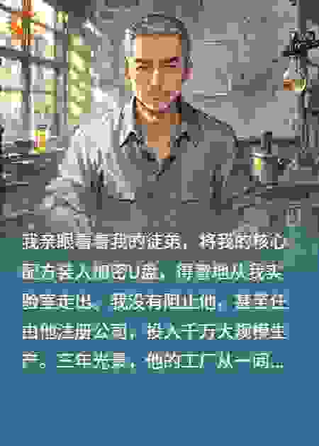 徒弟，我的“假”配方值百亿？