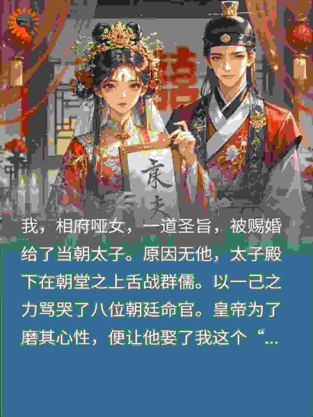 被罚嫁给嘴炮太子后，我直接开麦怼得他叫姐姐