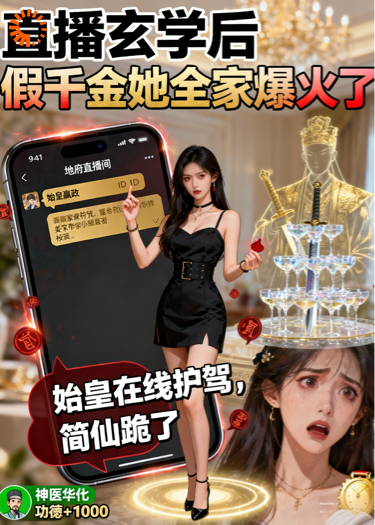 直播玄学后，假千金她全家爆火了