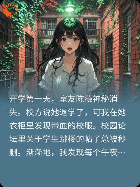 我的学校竟然是凶宅