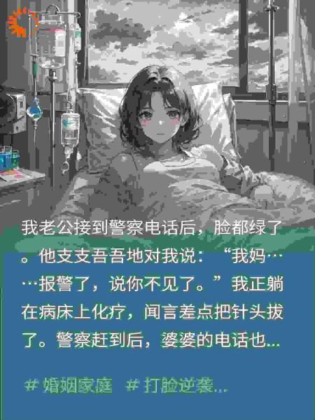 我在化疗，老公帮婆婆抓我，我：选你妈，还是要我命！