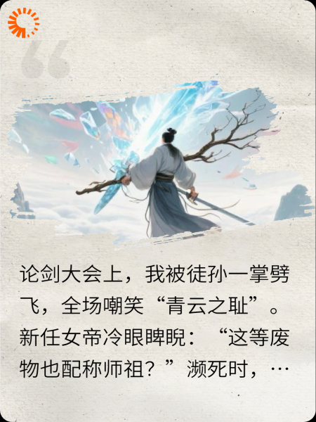 我，废柴师祖，开局指点女帝剑招