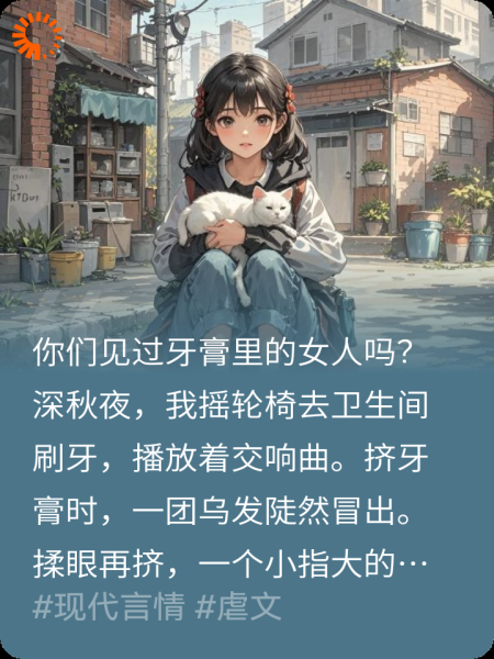 悲怆，从牙膏里出现女人的那一刻