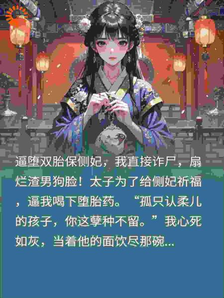 逼堕双胎保侧妃，我直接诈尸，扇烂渣男狗脸！