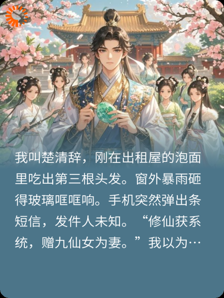 修仙获系统，赠九仙女为妻