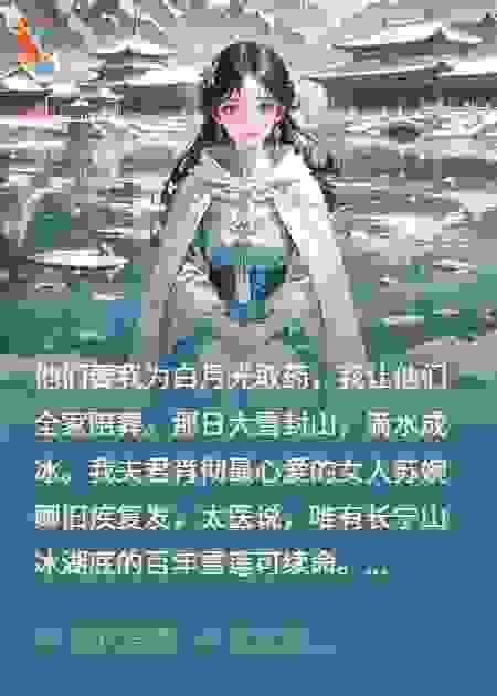 这冰湖我不跳了，除非拉着渣男一起