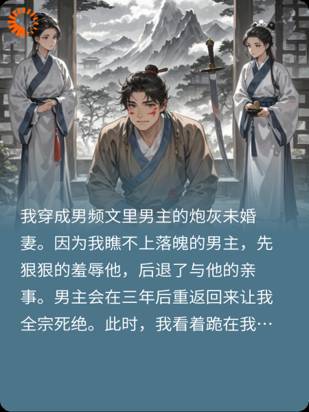 我穿成男频文里男主的炮灰未婚妻