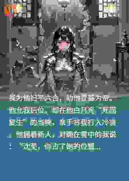 我帮他打下江山，他反手将我打入冷宫