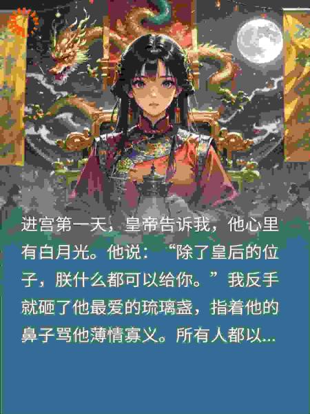 开局砸了琉璃盏，我靠帝王惊天秘闻，成了六宫之主