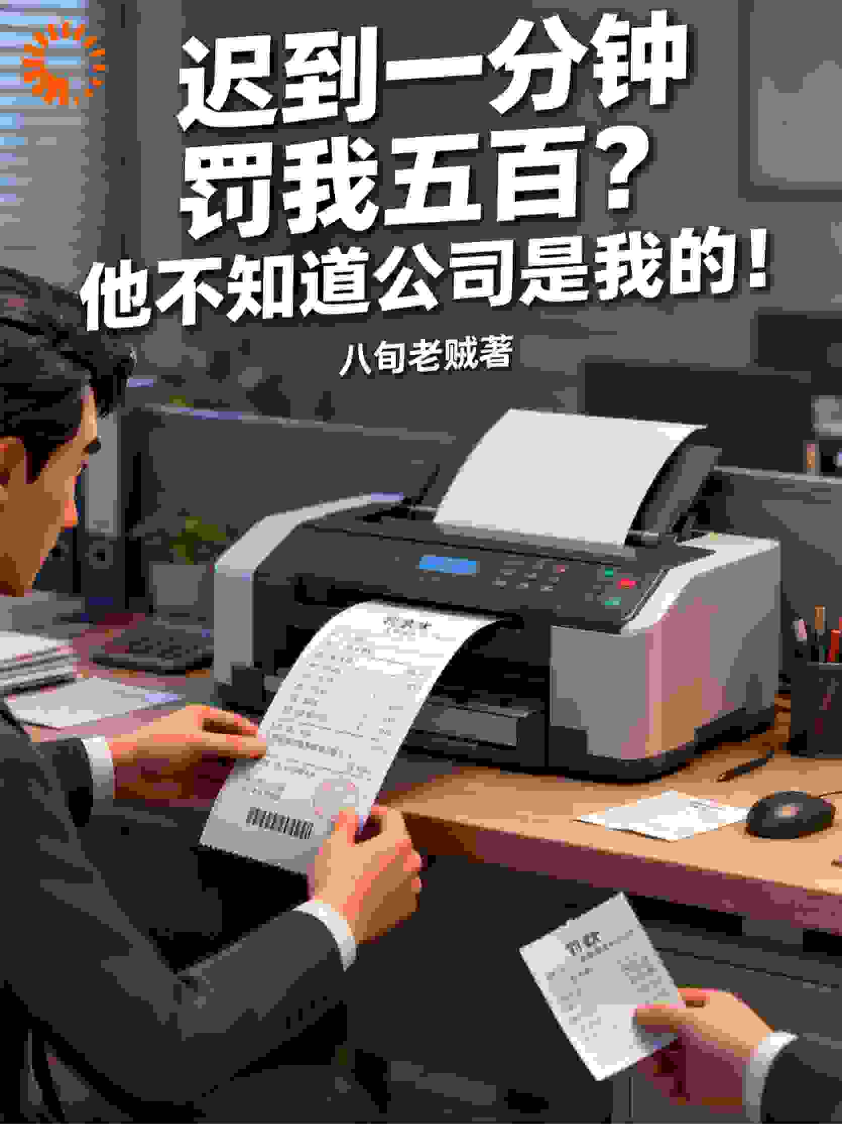 迟到一分钟扣我五百？他不知道公司是我的！