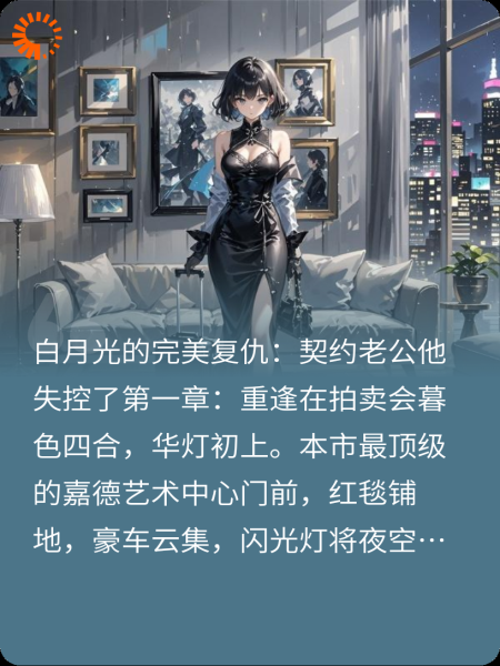 白月光的完美复仇：契约老公他失控了