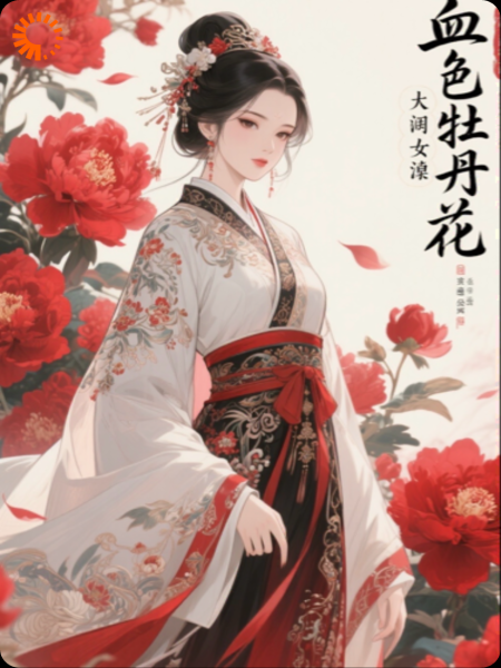 血色牡丹花